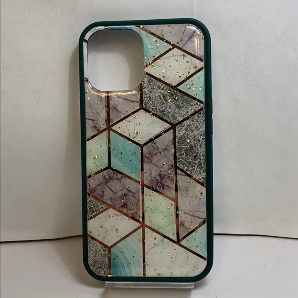 Iphone 12 Pro Max marble thin TPU hardshell case